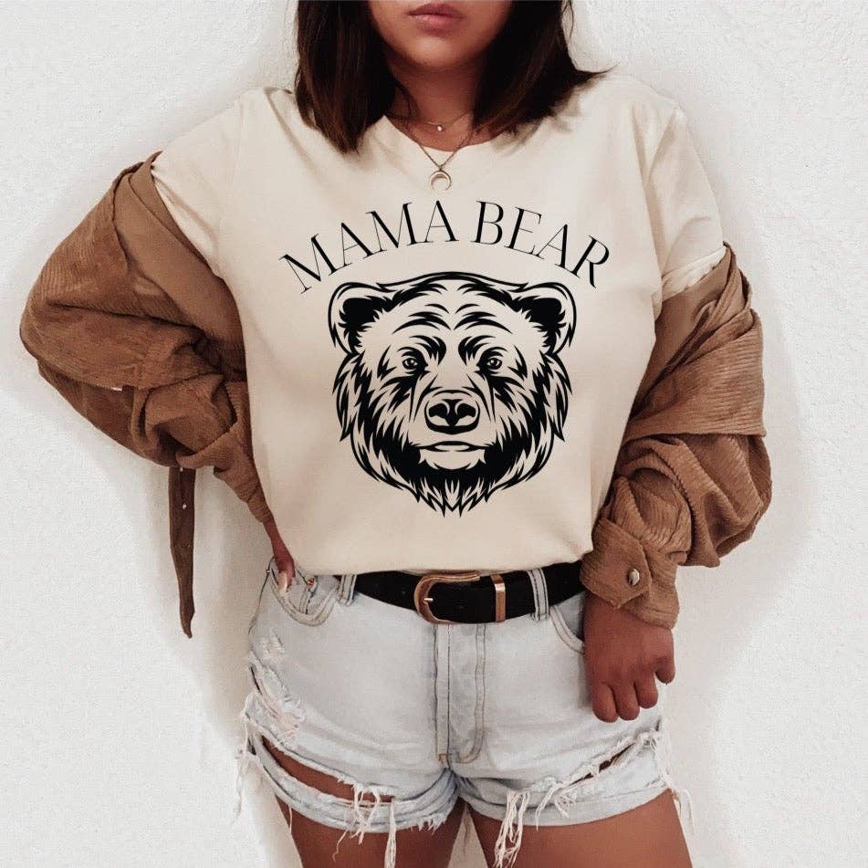 Don't Mess With Mama Bear Tee – Peachy Sunday